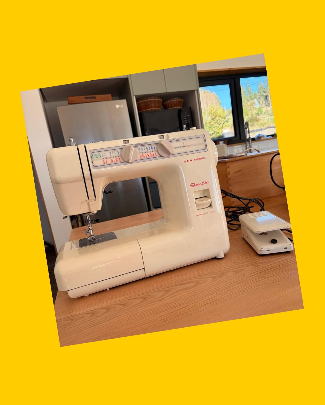 Máquina de coser Remington New Home
