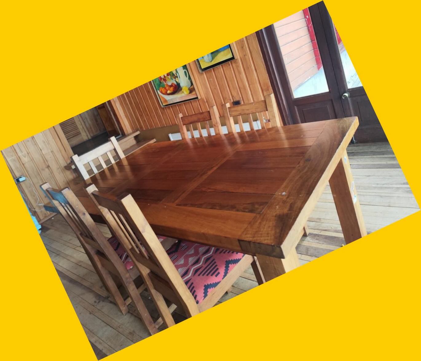 Mesa de comedor de Rauli con 6 sillas
