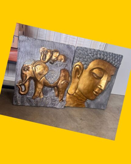 Placas decorativas en relieve