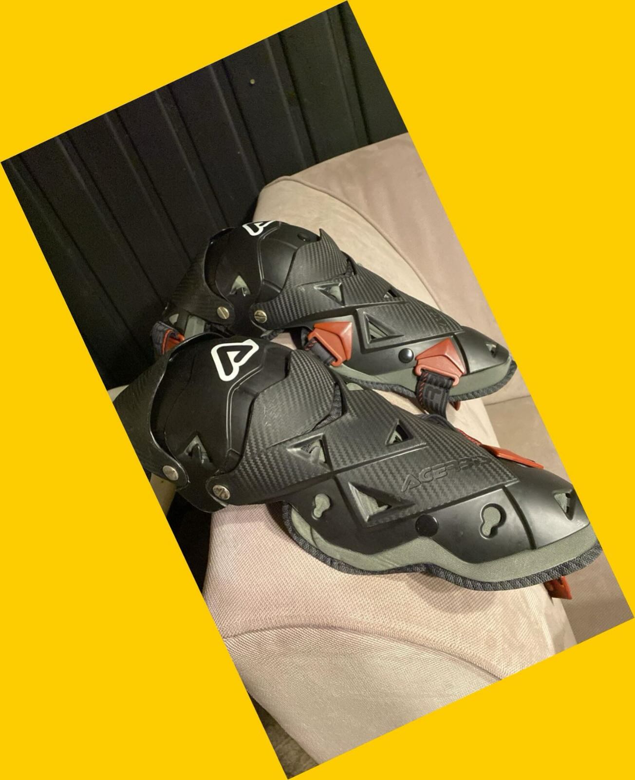 Rodilleras moto enduro Acerbis