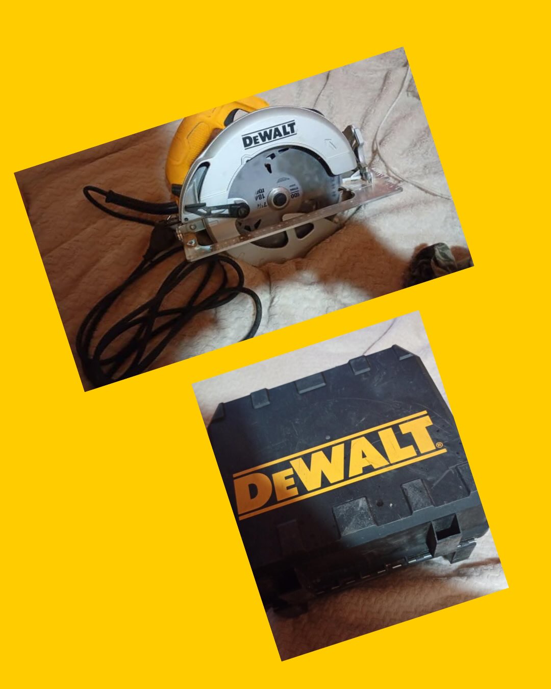Sierra circular eléctrica DeWalt