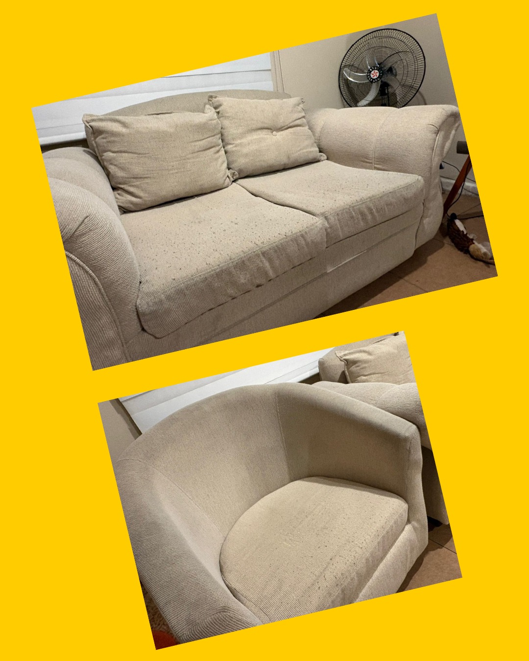 Sofá 2 cuerpos + sillón