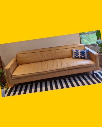 Sofa 3 cuerpos de cuero Form Design