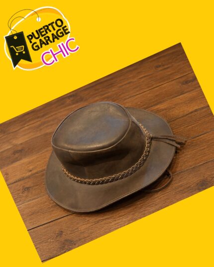 Sombrero de cuero