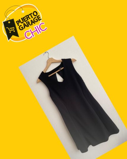 Vestido negro sin mangas Alaniz