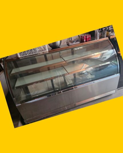 Vitrina pastelera refrigerada curva Ventus