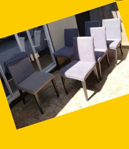 6 sillas de comedor