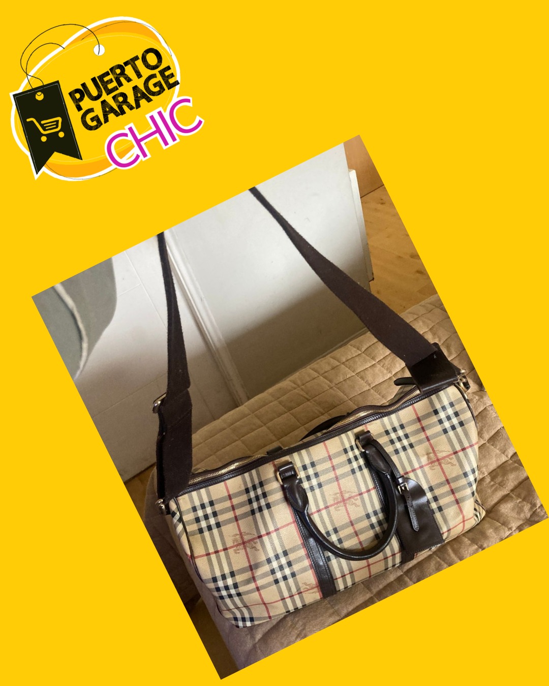 Bolso de mano Burberry