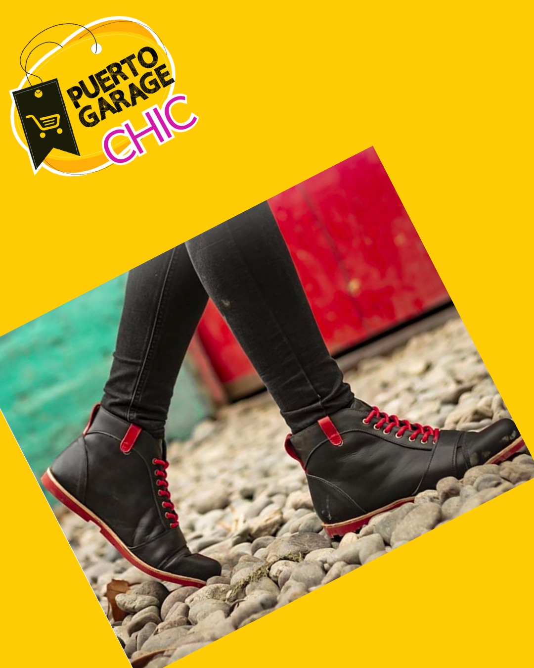 Botines de cuero Leyendas