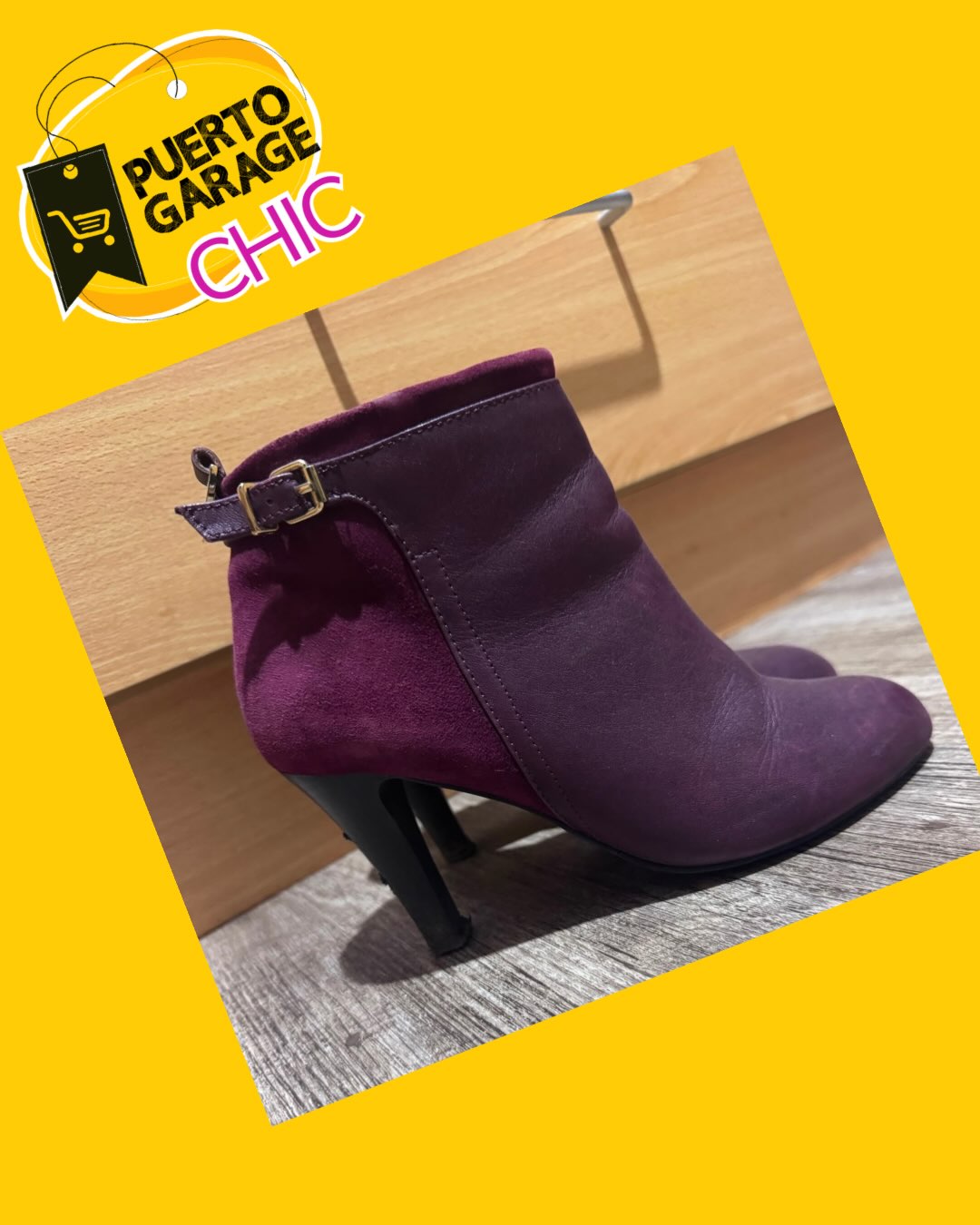 Botines de cuero Vía Uno