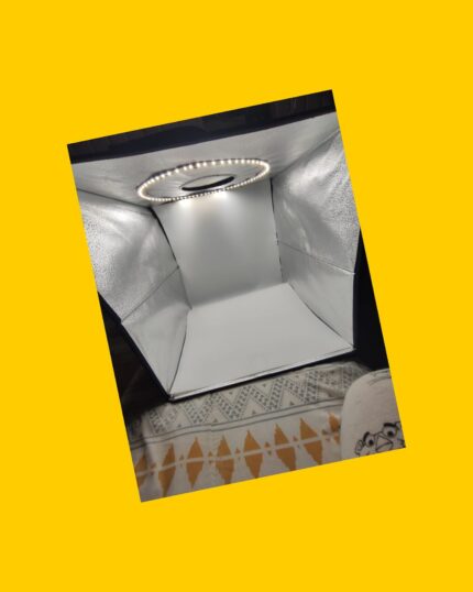 Cabina fotográfica portátil LED