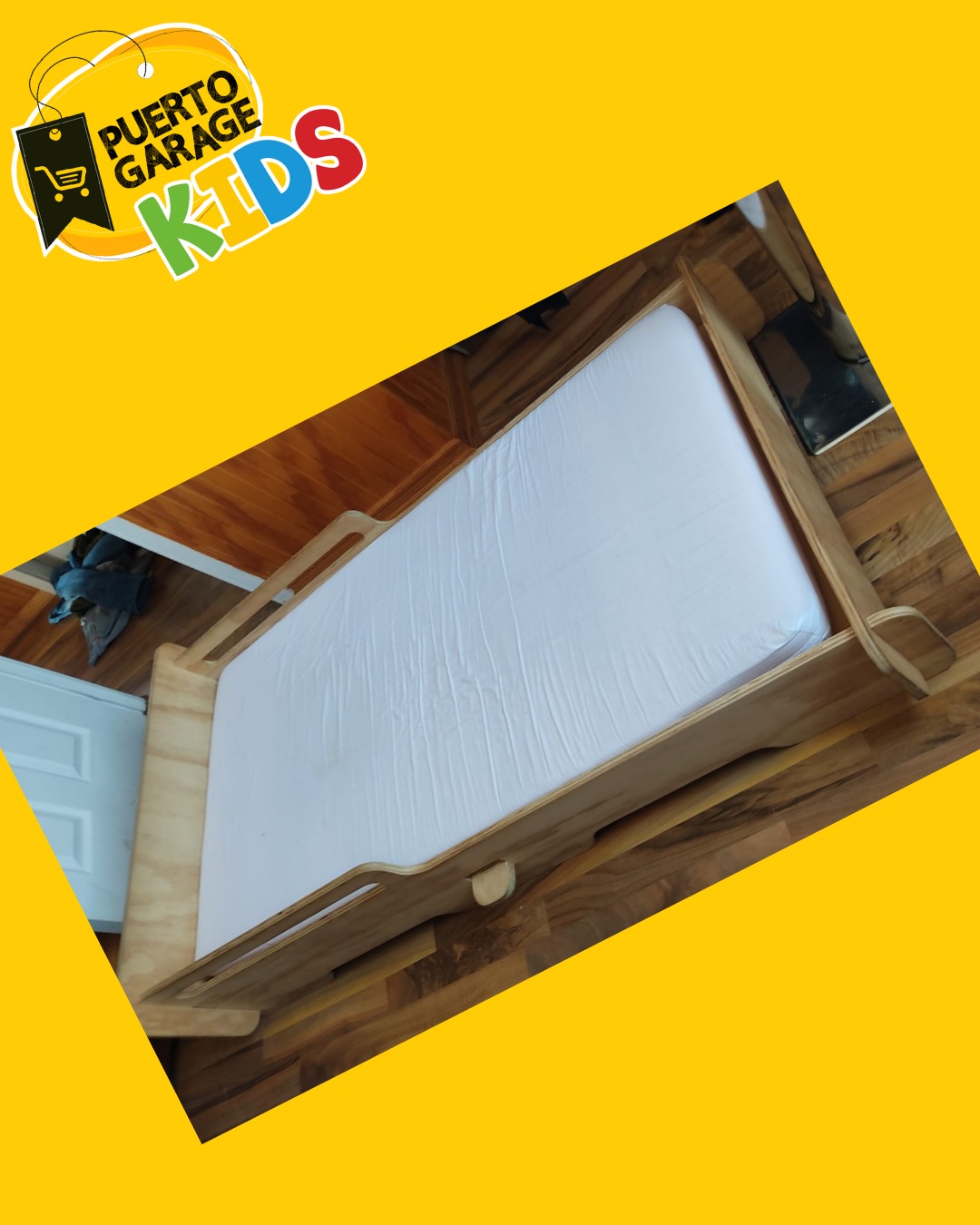 Cama de transición infantil