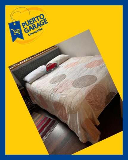 Cama Europea Celta Morfeo BD 2 Plazas + Respaldo