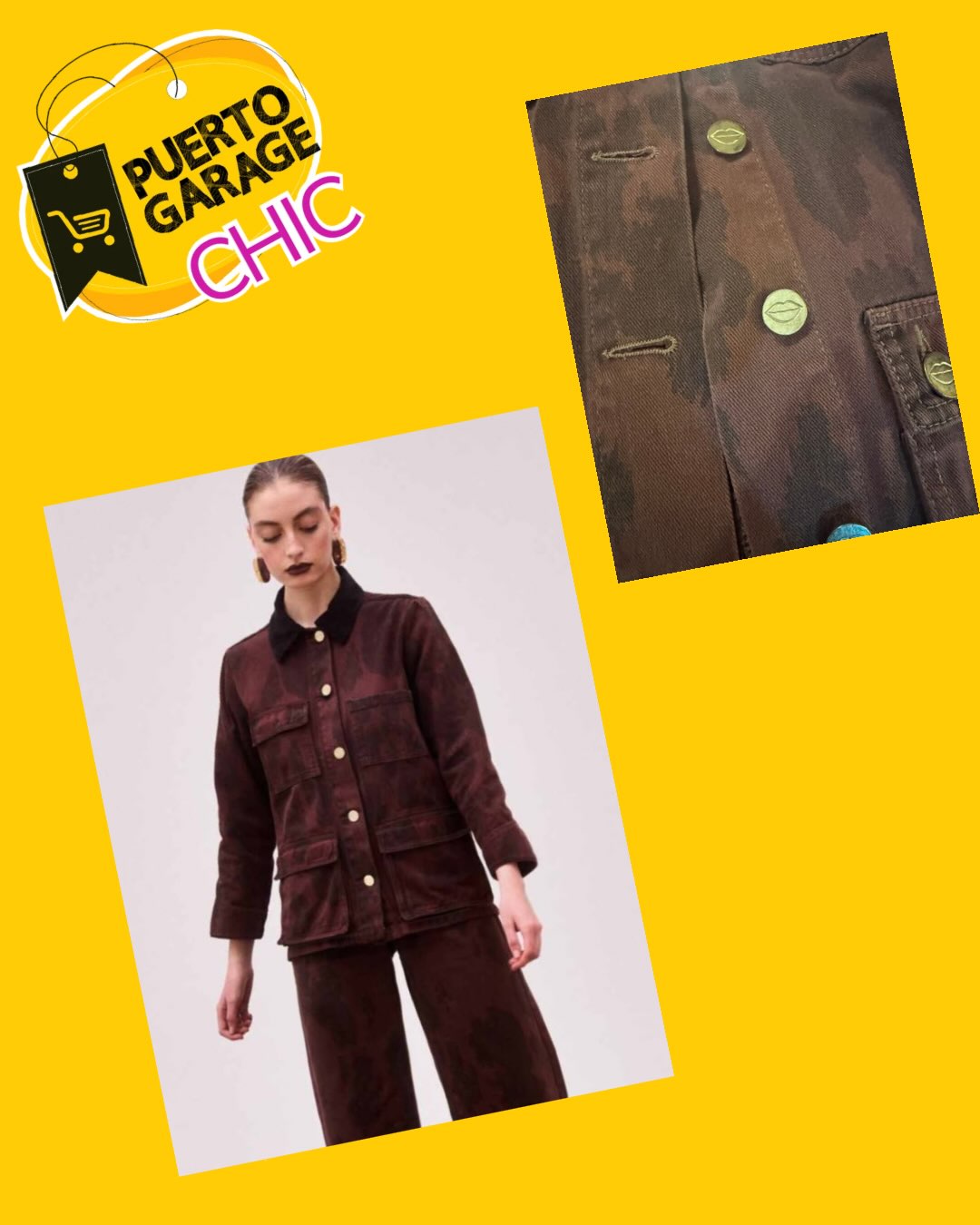 Chaqueta Malva Studio