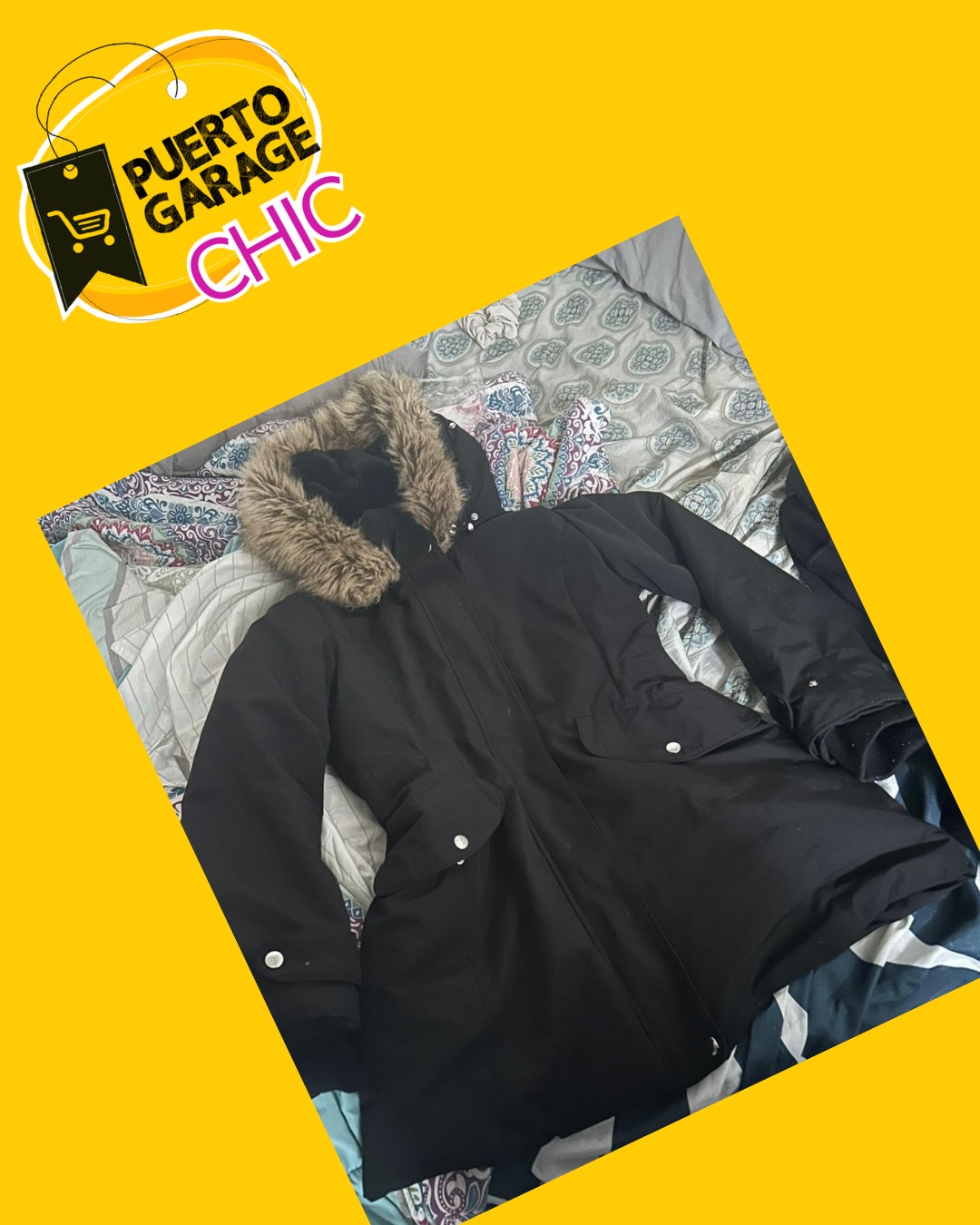 Chaqueta parka Zara
