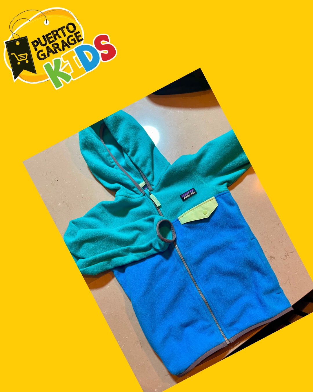 Chaqueta polar con capucha Patagonia