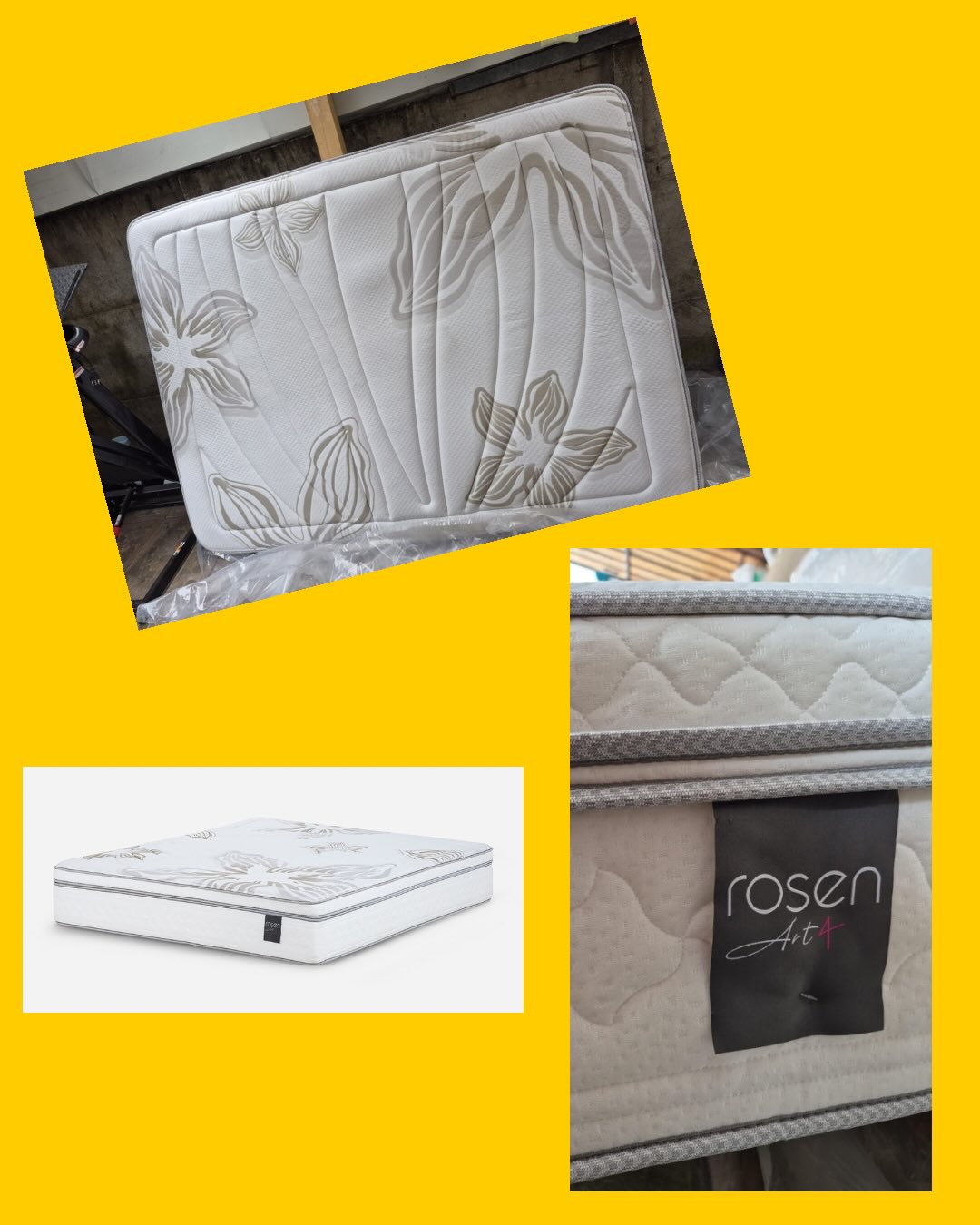 Colchón 2 P Rosen Alt4 Línea Premium