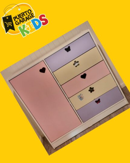 Cómoda infantil melamina