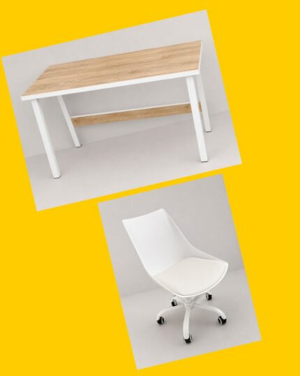Escritorio + silla ejecutiva Sodimac