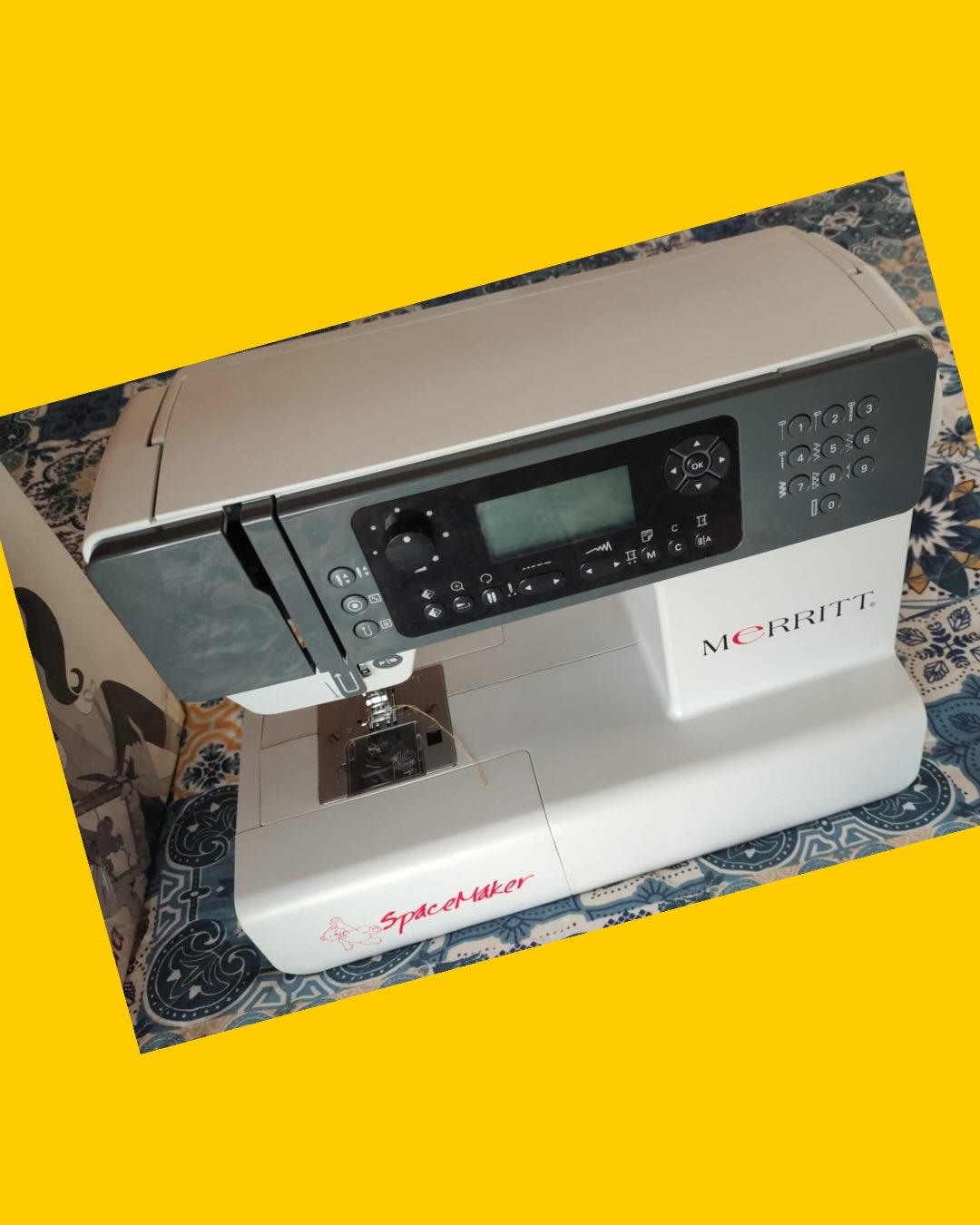 Máquina de coser recta y bordadora 2 en 1 Merritt