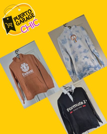 Pack 3 polerones H&M / Element