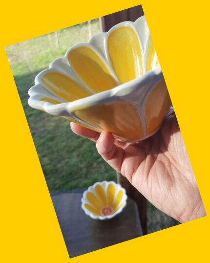 Pocillos flores