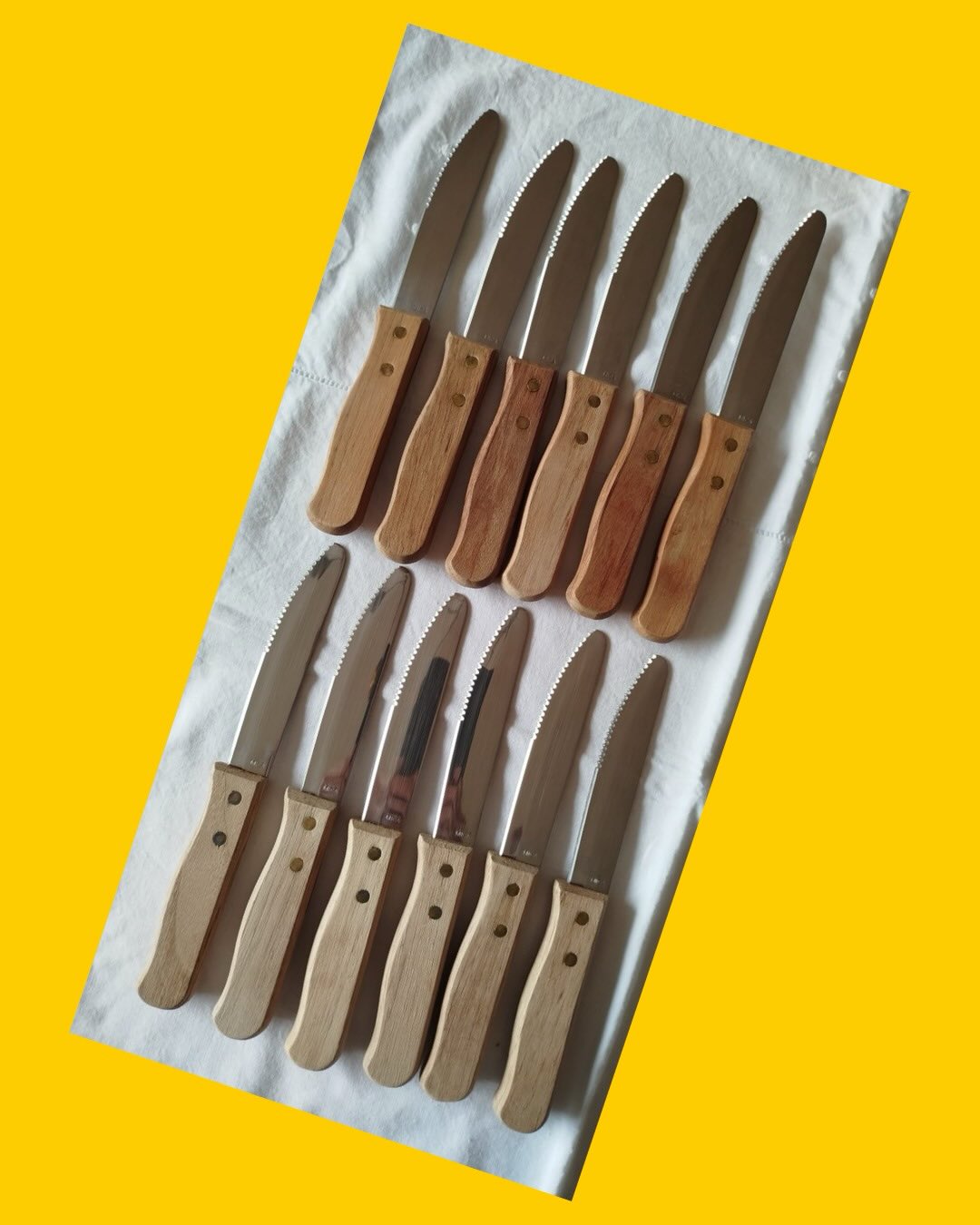 Set de cuchillos parrilleros