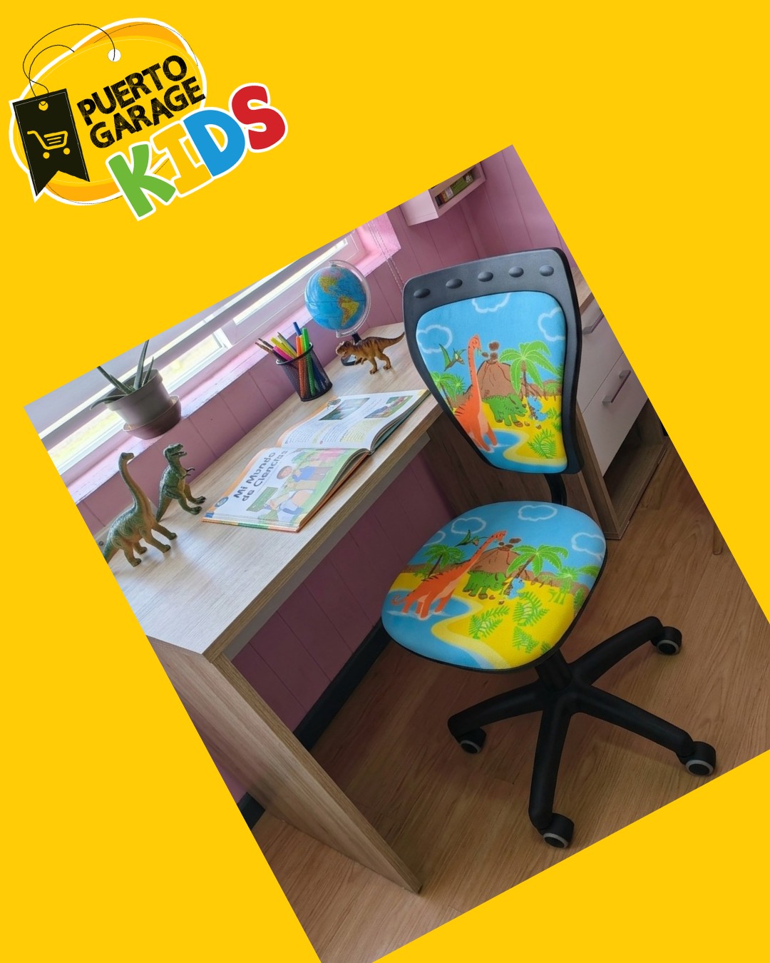 Silla infantil giratoria CHAISE-EXPERT