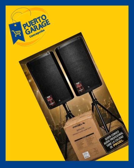 2 Parlantes Activos Proel
