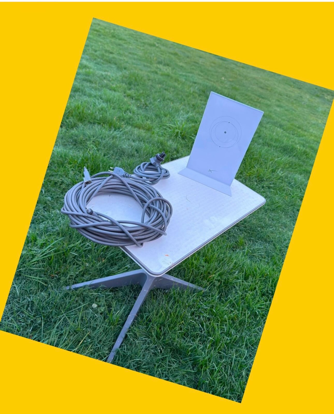 Antena Starlink motorizada