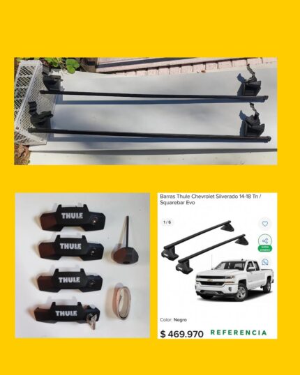 Barras de techo Thule SquareBar Evo