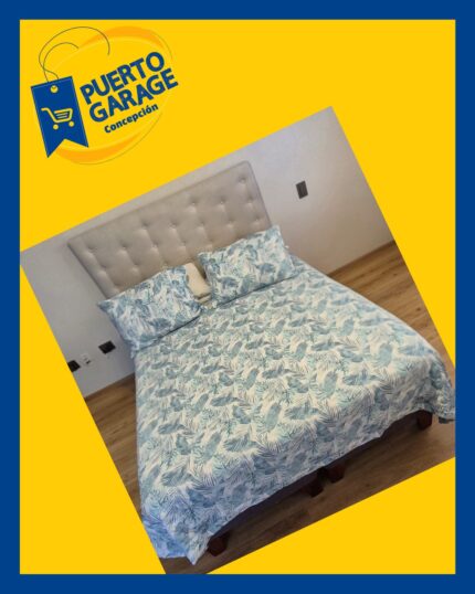 Cama 2 plazas + respaldo
