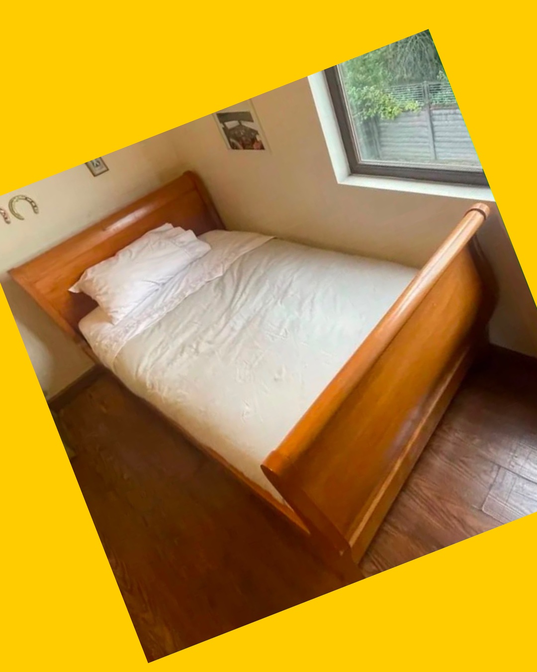 Cama cuja 1,5 plazas + colchón rosen