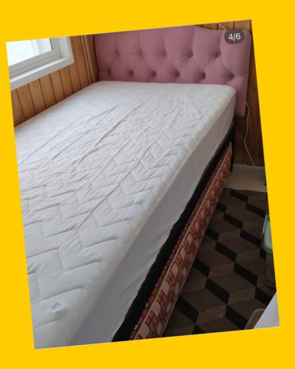 Cama nido 1,5 plazas + respaldo y velador