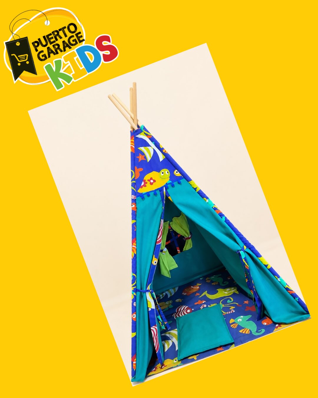 Carpa tipi infantil