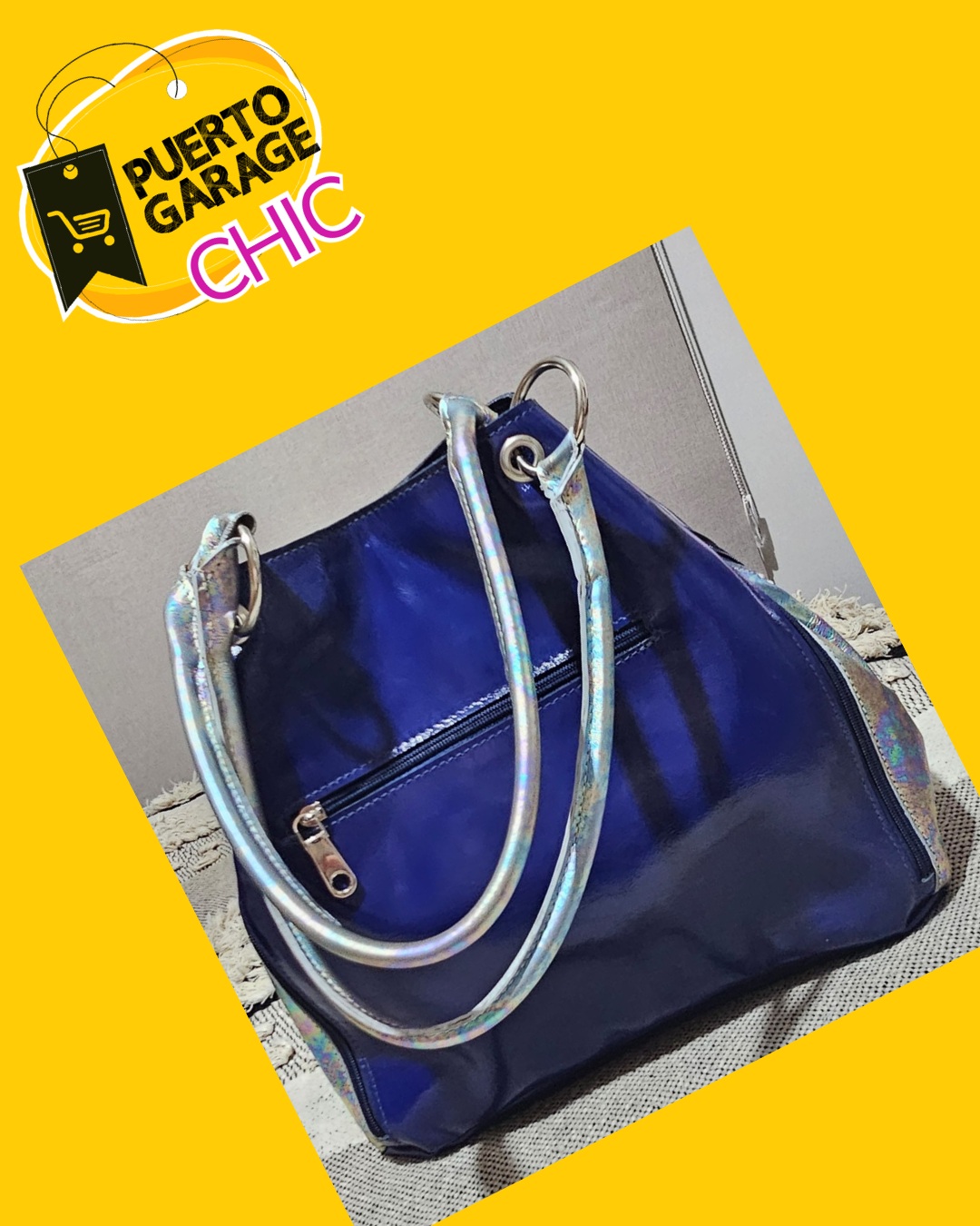 Cartera azul Darinka