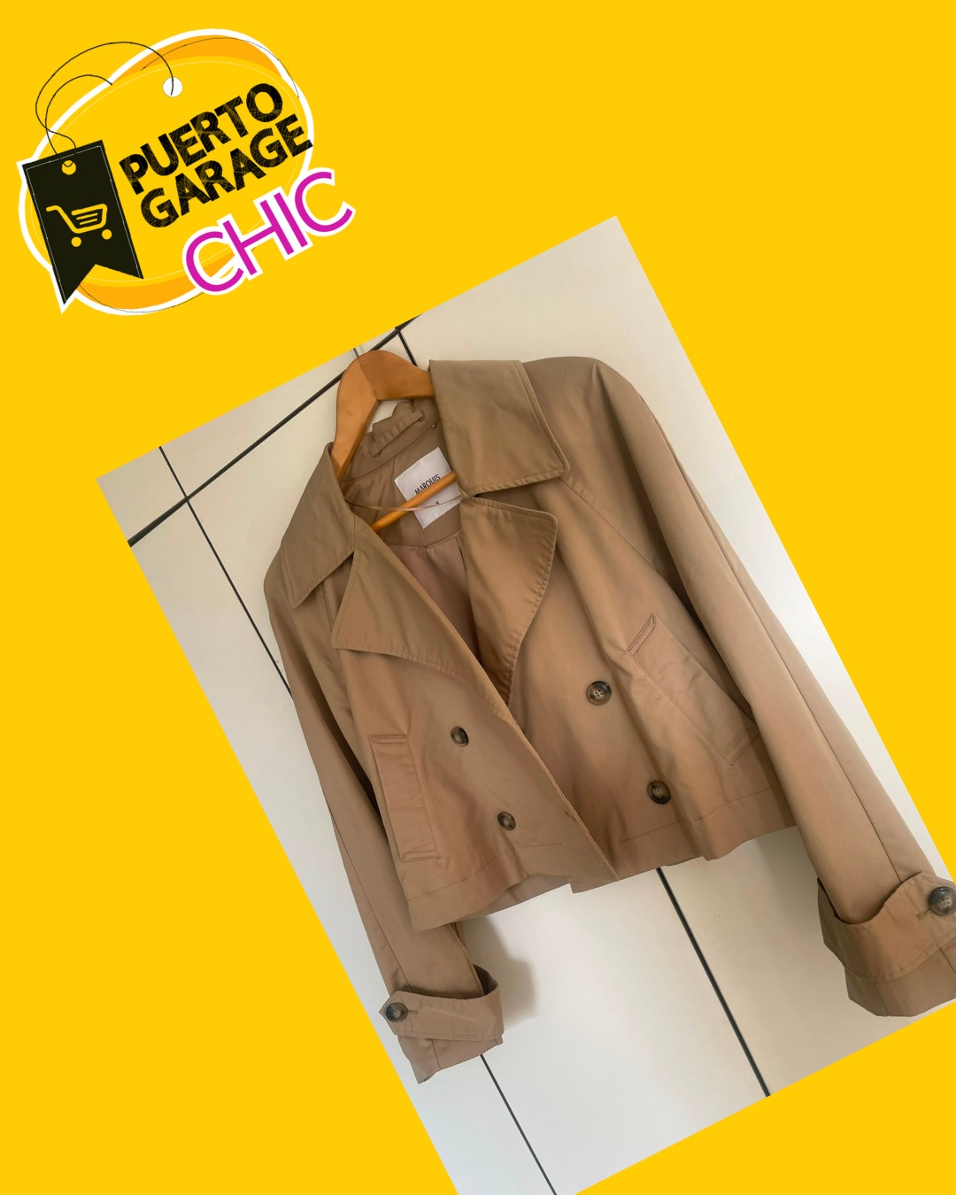 Chaqueta café Marquis