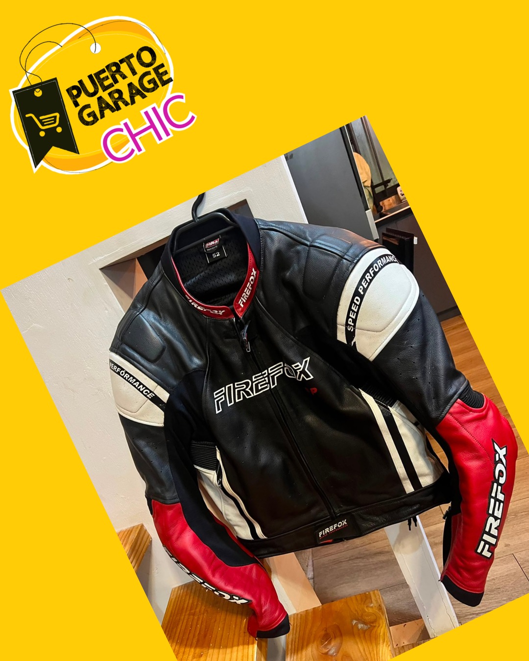 Chaqueta de moto Firefox
