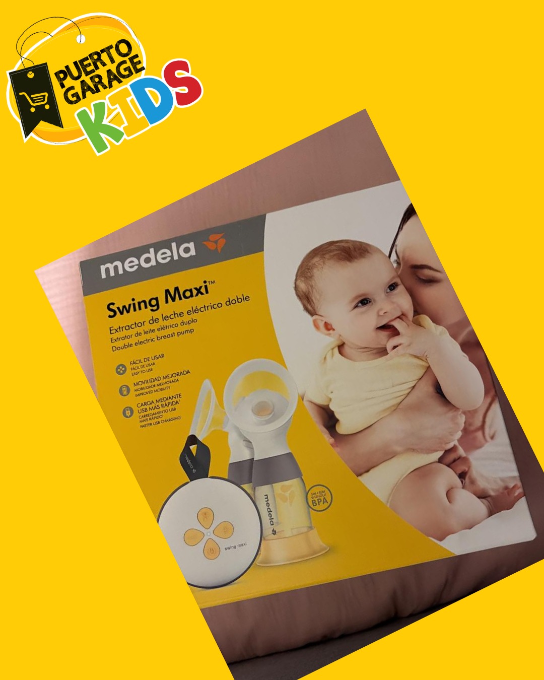 Extractor de leche Medela Swing Maxi
