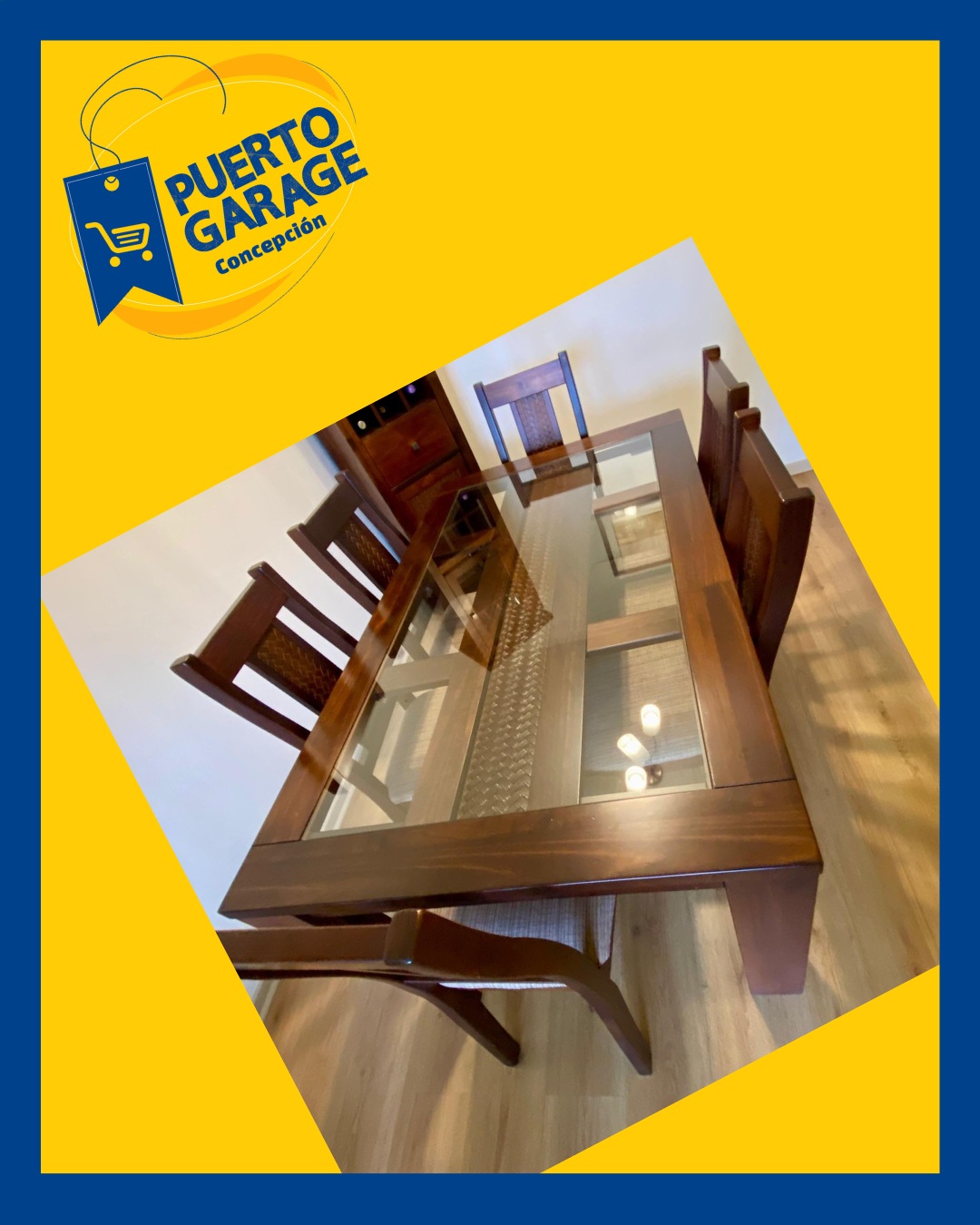 Juego de comedor / 6 sillas