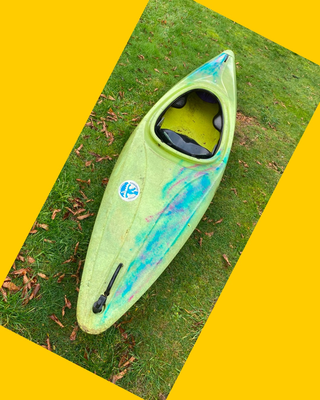 Kayak de río con faldón Lettmann