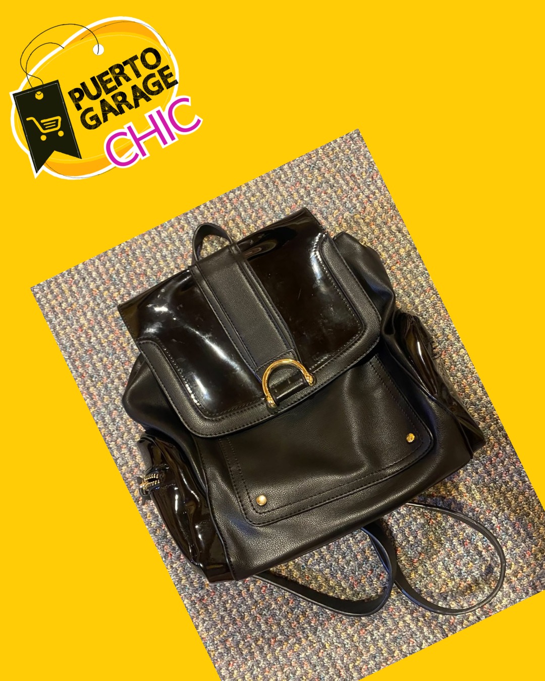 Mochila Ecocuero Hush Puppies