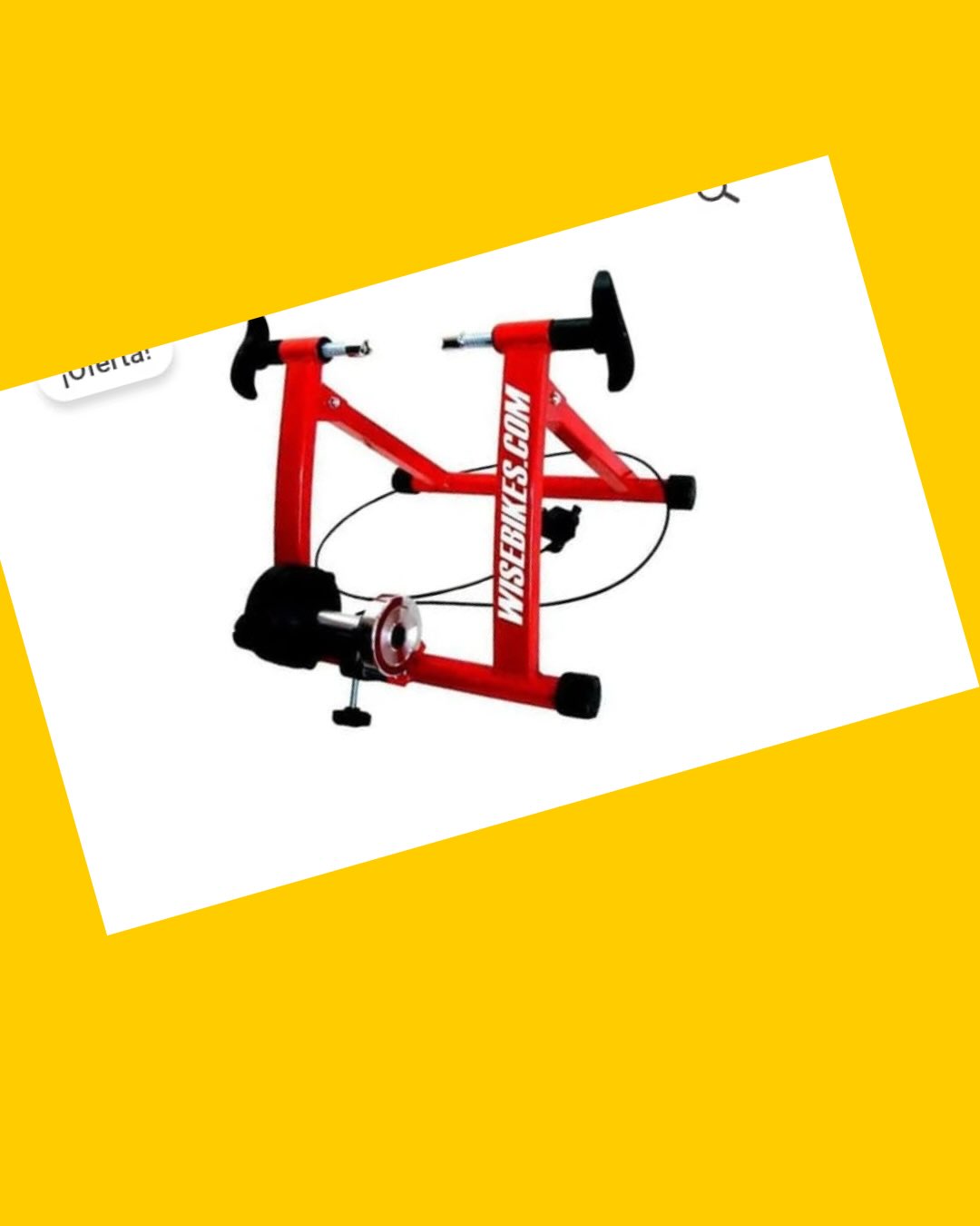 Rodillo de entrenamiento magnético Wisebikes