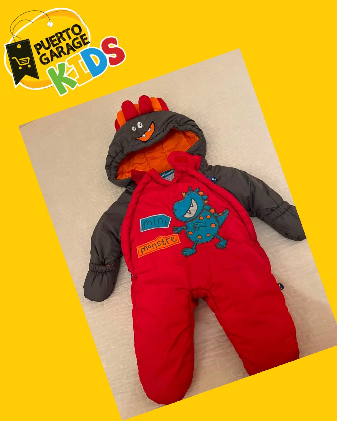 Snowsuit o enterito térmico de invierno Mini Monstre LuvGear
