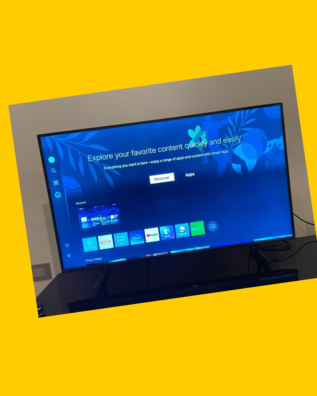 Televisor LED Samsung Smart Crystal UHD 43 pulgadas