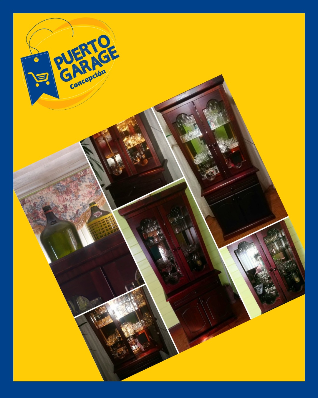 Vitrina 2 puertas (Bar)