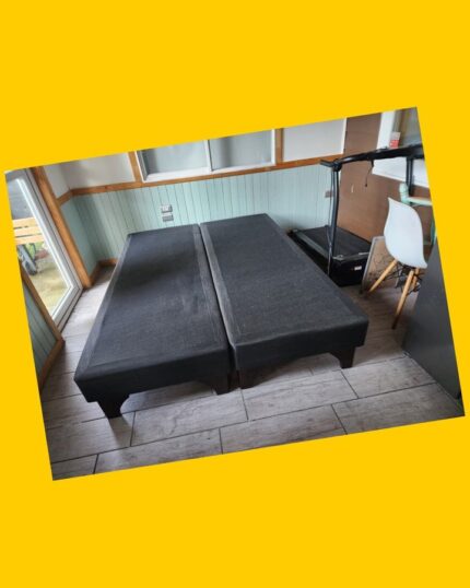 Base cama europea dividida 2 plazas Rosen