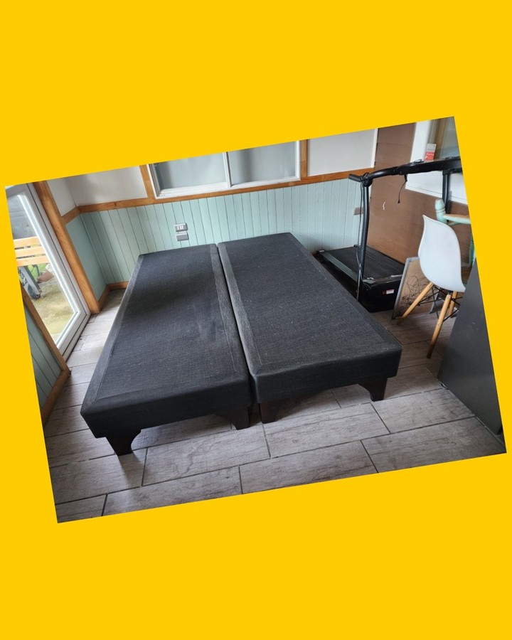 Base cama europea dividida 2 plazas Rosen