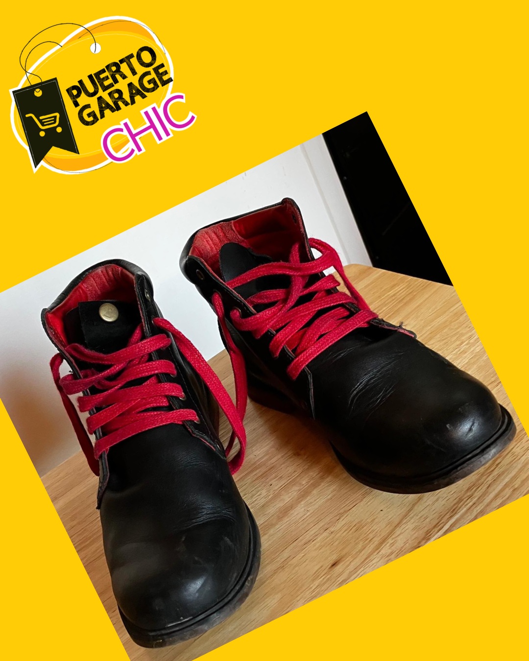Botines negros Bestias