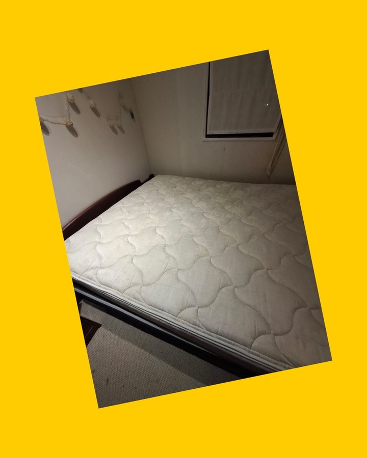 Cama de 2 plazas con base y colchón